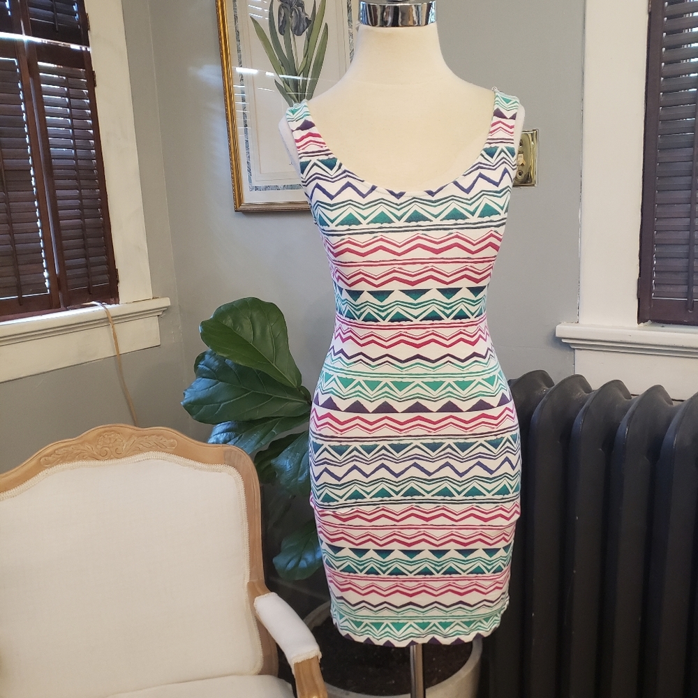 AA Printed Bodycon